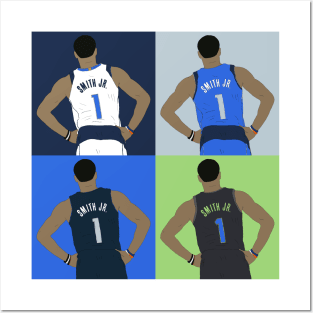 Dennis Smith Jr. Grid Posters and Art